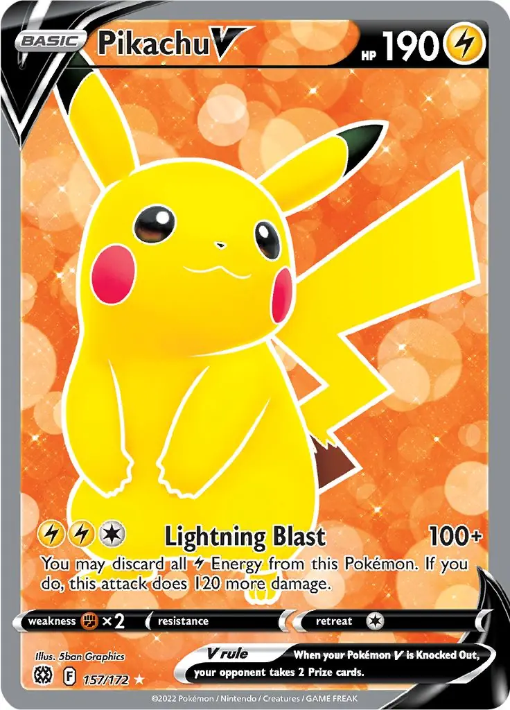 PikachuV 157/172 Satın Al - PikachuV 157/172