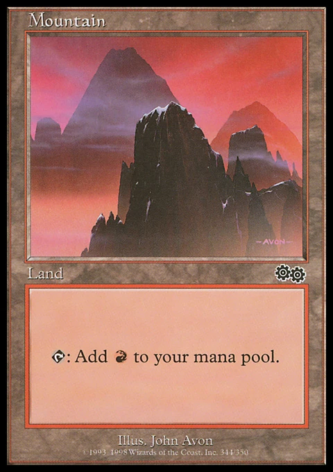 Urza's Saga: Mountain (344)