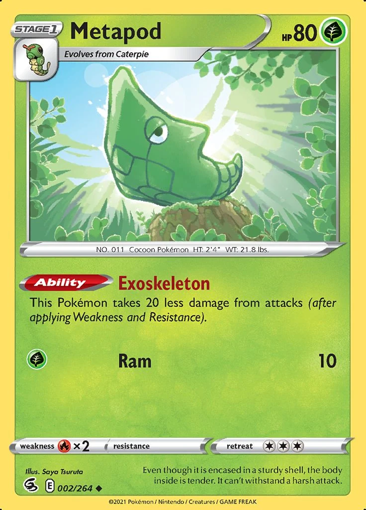 Metapod 002/264
