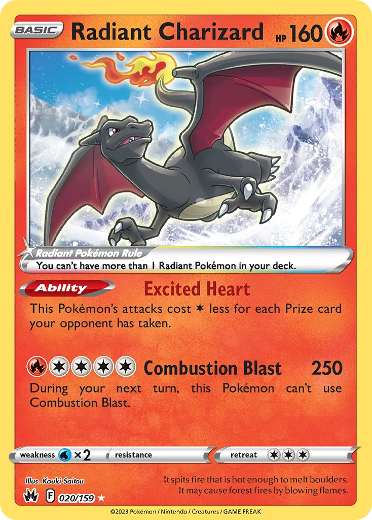 Radiant Charizard 020/159