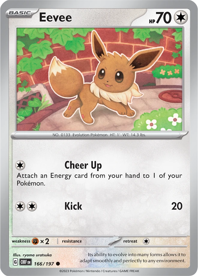 Eevee 166/197