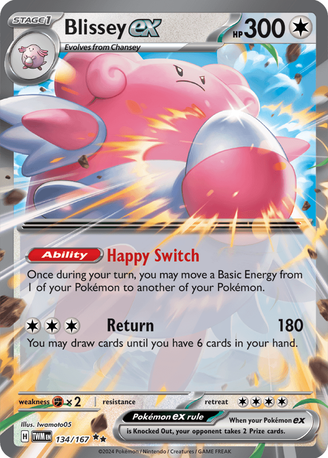 Blissey EX 134/167