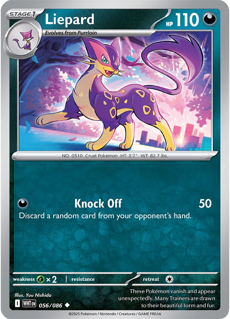Liepard 056/086 - Reverse Holo
