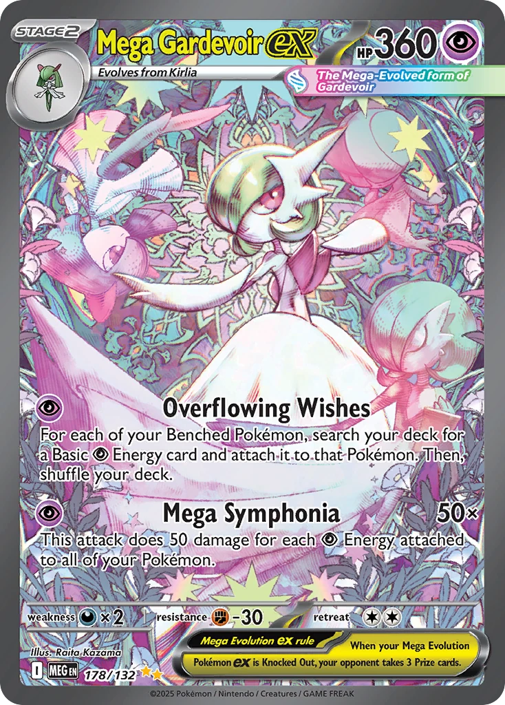 Mega Gardevoir ex 178/132 Satın Al - Mega Gardevoir ex 178/132