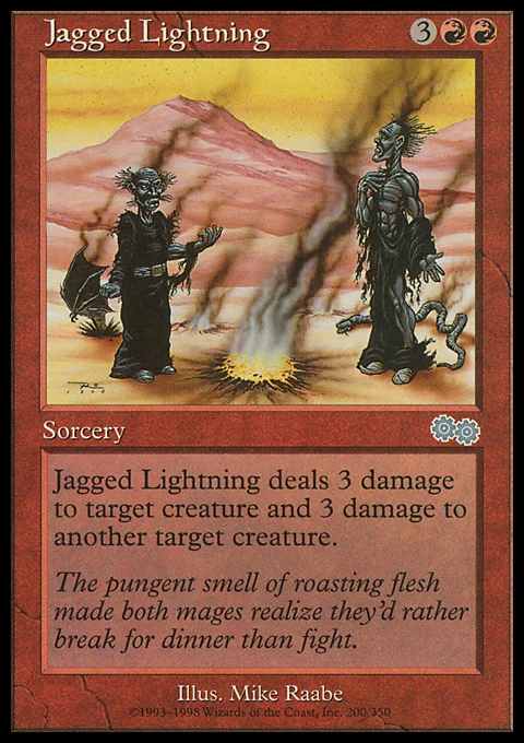 Urza's Saga: Jagged Lightning