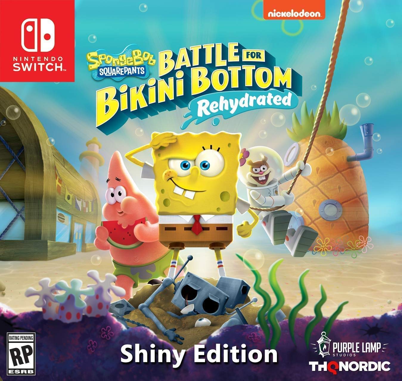 Spongebob Squarepants: Battle for Bikini Bottom - Rehydrated - Shiny Edition - Nintendo Switch