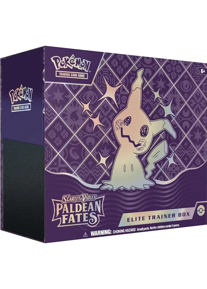 ポケモンセンター Elite trainer box PALDEAN FATES Paldean Fates Elite Trainer Box Satın Al - Paldean Fates Elite