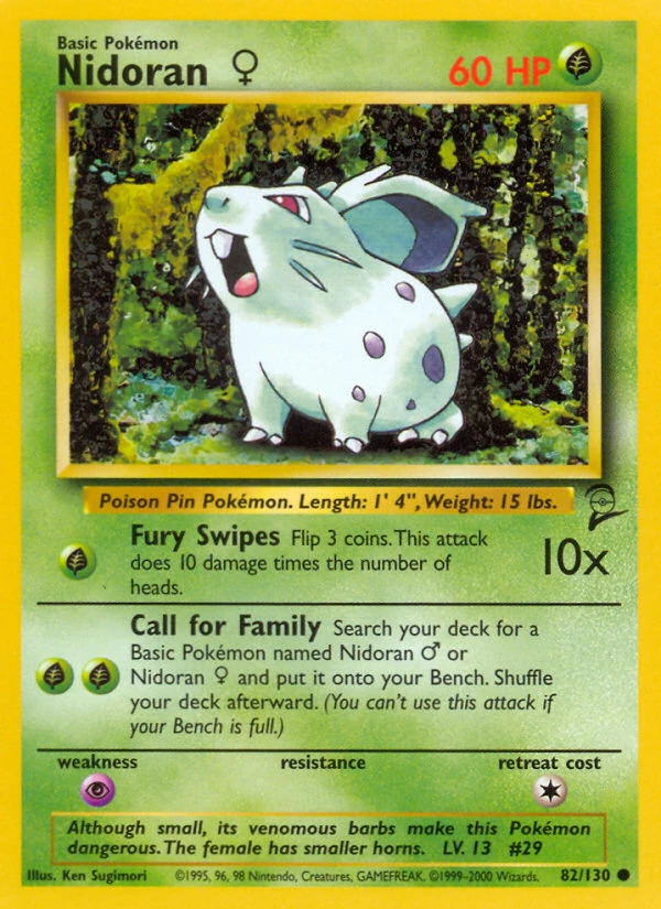 Nidoran♀ 82/130