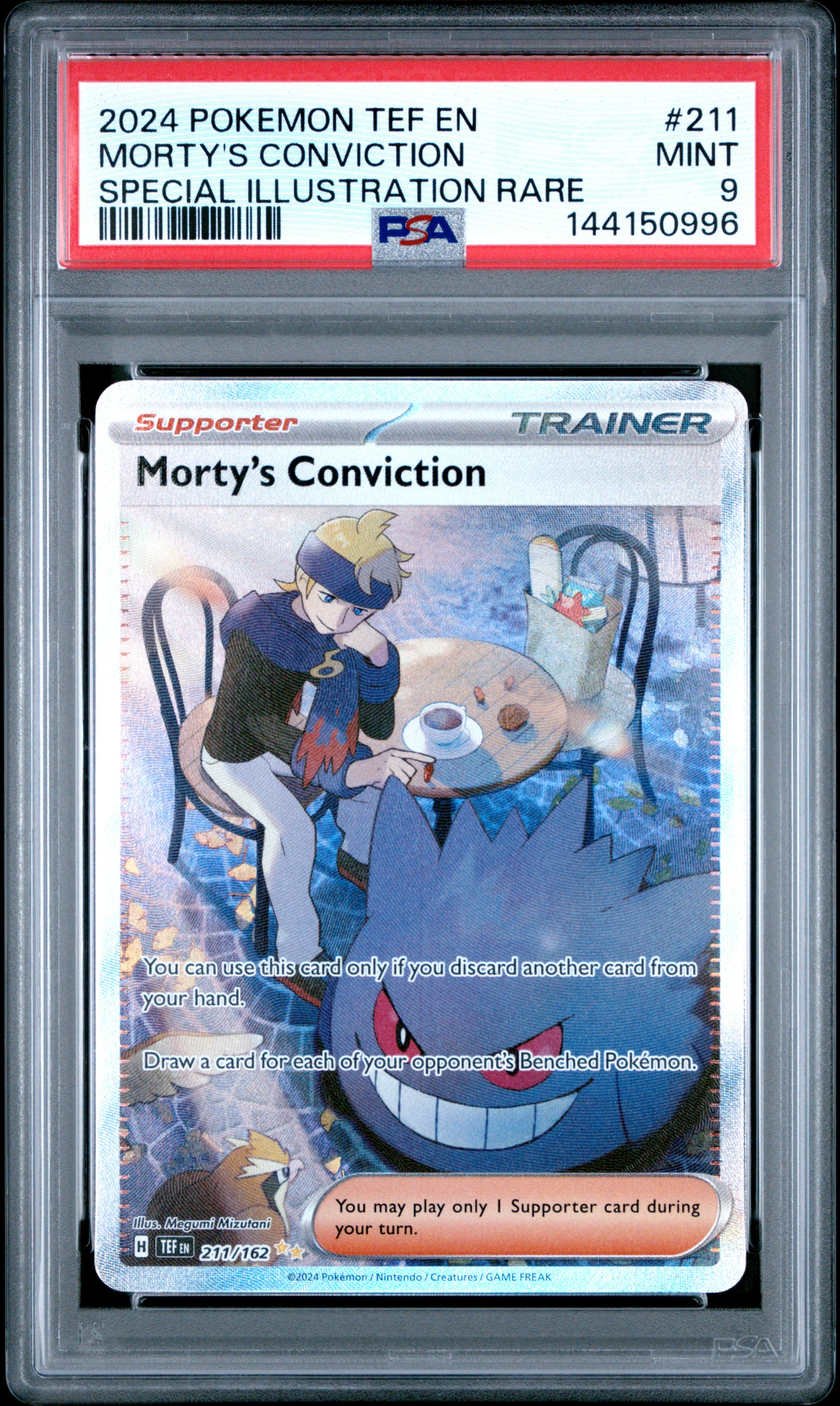 Mewtwo & Mew GX #SM191 - Sun & Moon Promo - PSA 9 Satın Al
