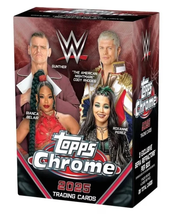 Chrome WWE Blaster Box - 2025