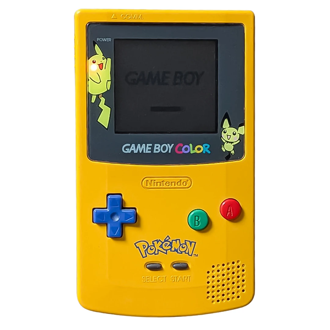 Gameboy Color Pikachu/Pichu Yellow Edition