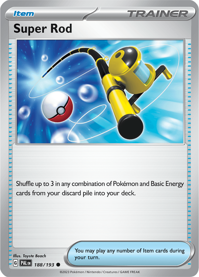 Super Rod 188/193 - Reverse Holo