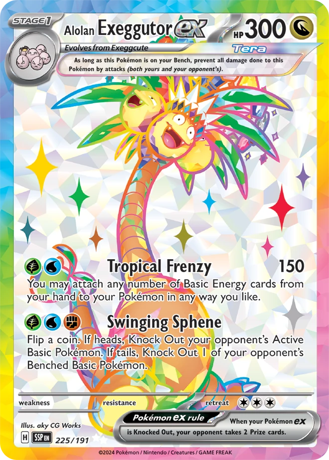 Alolan ExeggutorEX 225/191