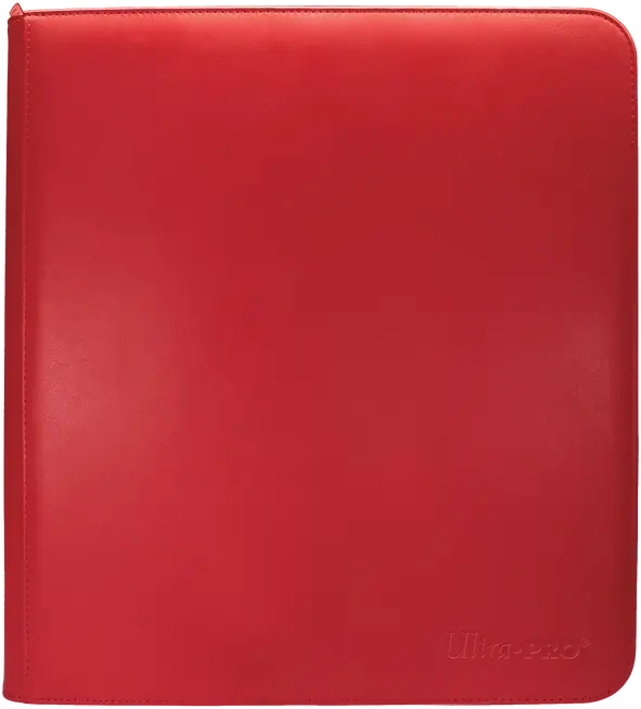 Vivid Pro Binder Fermuarlı 12 Cepli 480 Kart Kapasiteli Albüm - Krmızı ürün görseli