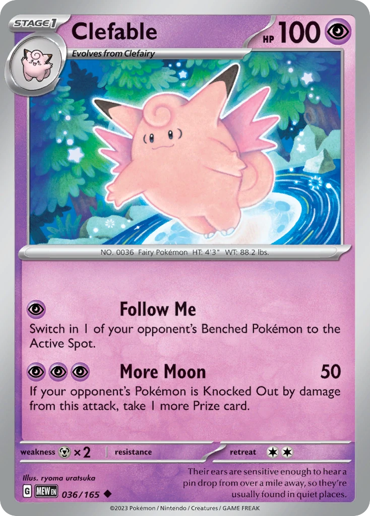 Clefable 036/165