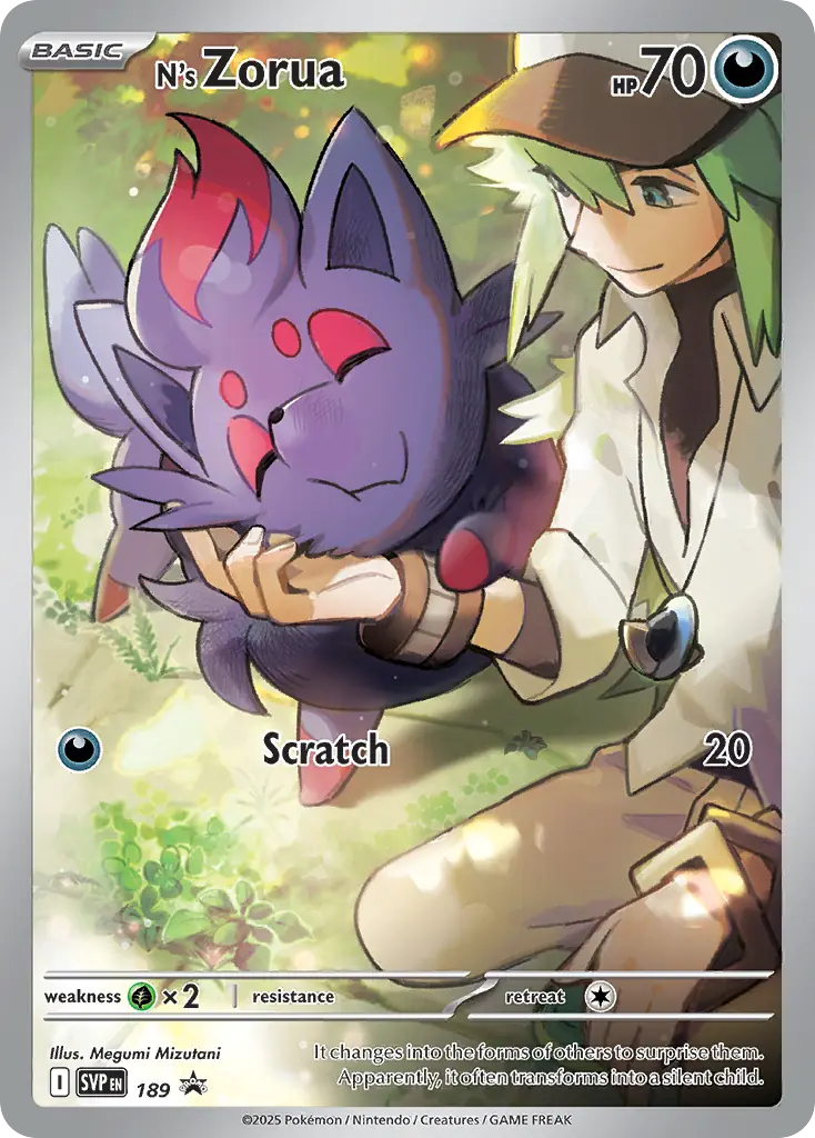 N's Zorua 189 (Pokémon Center - Sealed) Satın Al - N's Zorua 189