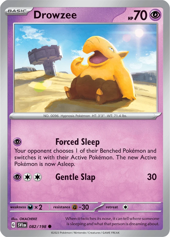 Drowzee 082/198 - Reverse Holo