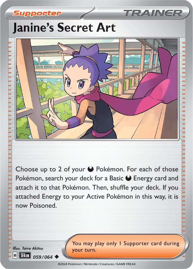 Janine's Secret Art 059/064 - Reverse Holo