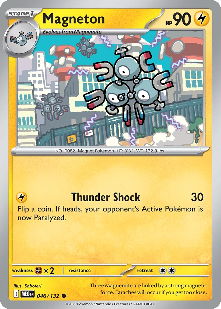 Magneton 046/132 - Reverse Holo