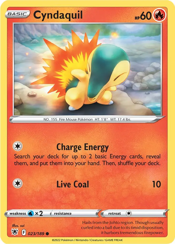 Cyndaquil 023/189 - Reverse Holo Satın Al - Cyndaquil 023/189
