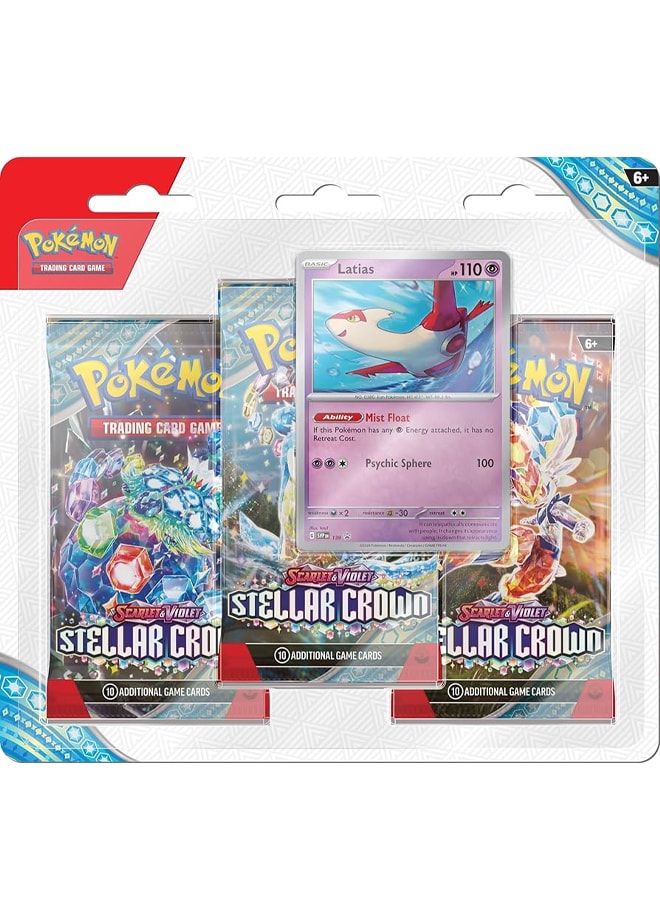 Stellar Crown 3 Pack Booster Blister (Latias)