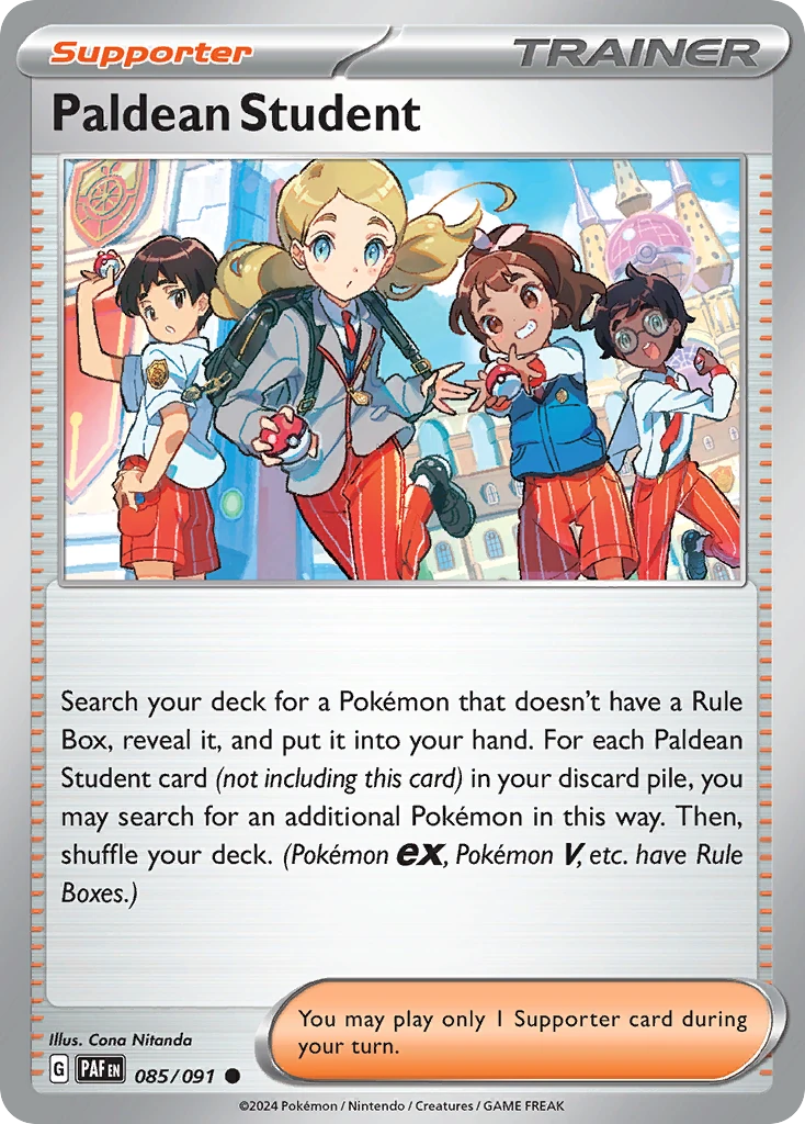 Paldean Student 085/091 - Reverse Holo
