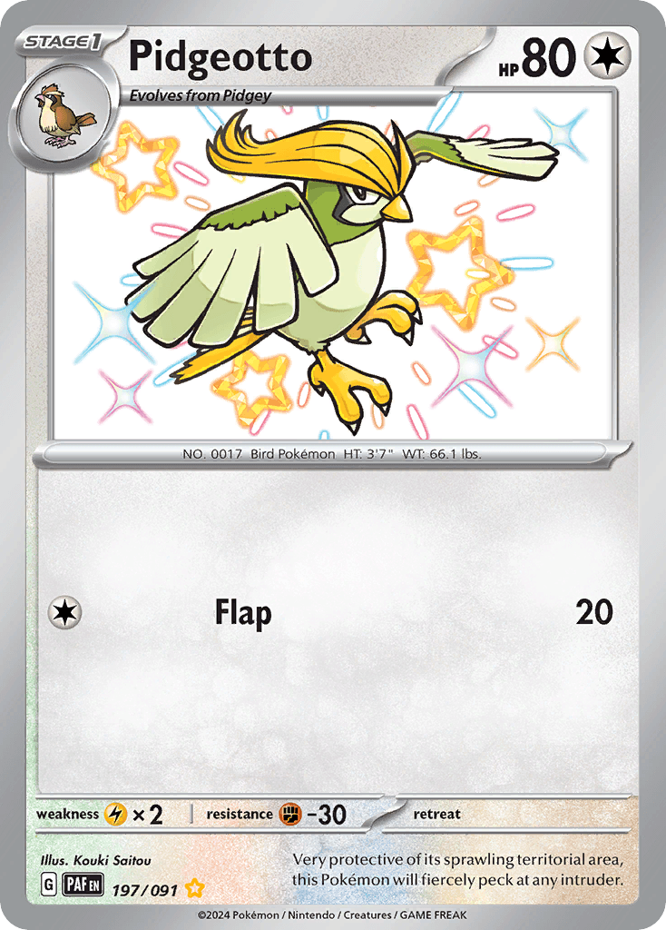 Pidgeotto 197/091