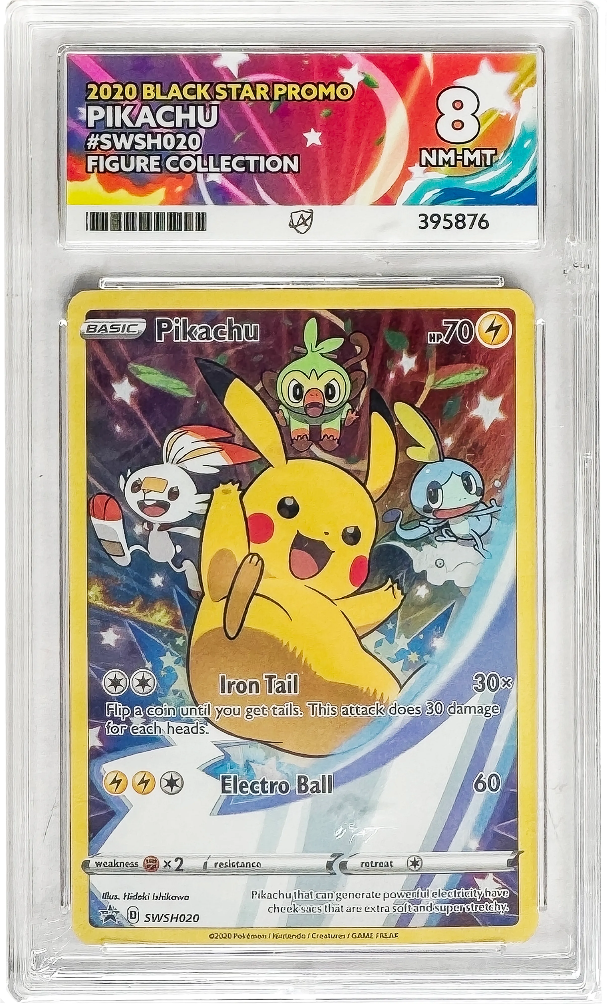 Pikachu #SWSH020 - Black Star Promo - ACE 8