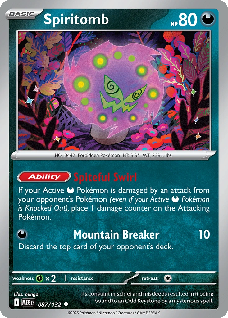Spiritomb 087/132 - Reverse Holo