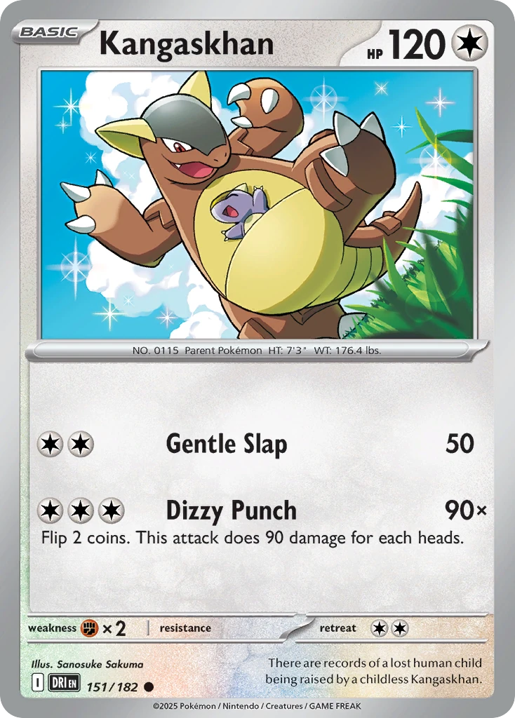 Kangaskhan 151/182   - Reverse Holo