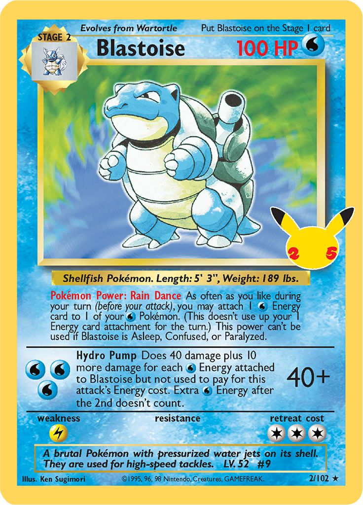 Blastoise 2/102