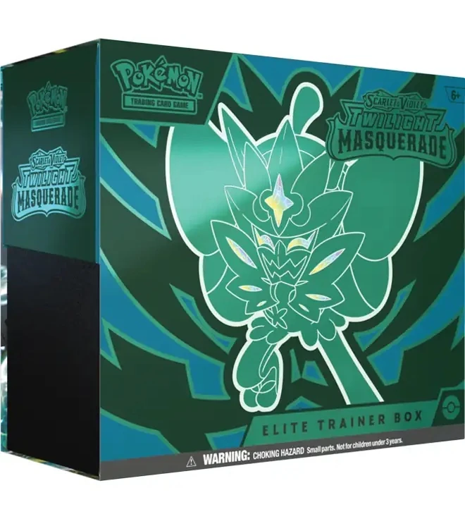 ポケモンカード英語版 Twilight Masquerade ブースターボックス Pokémon Twilight Masquerade Elite Trainer Box | Card House