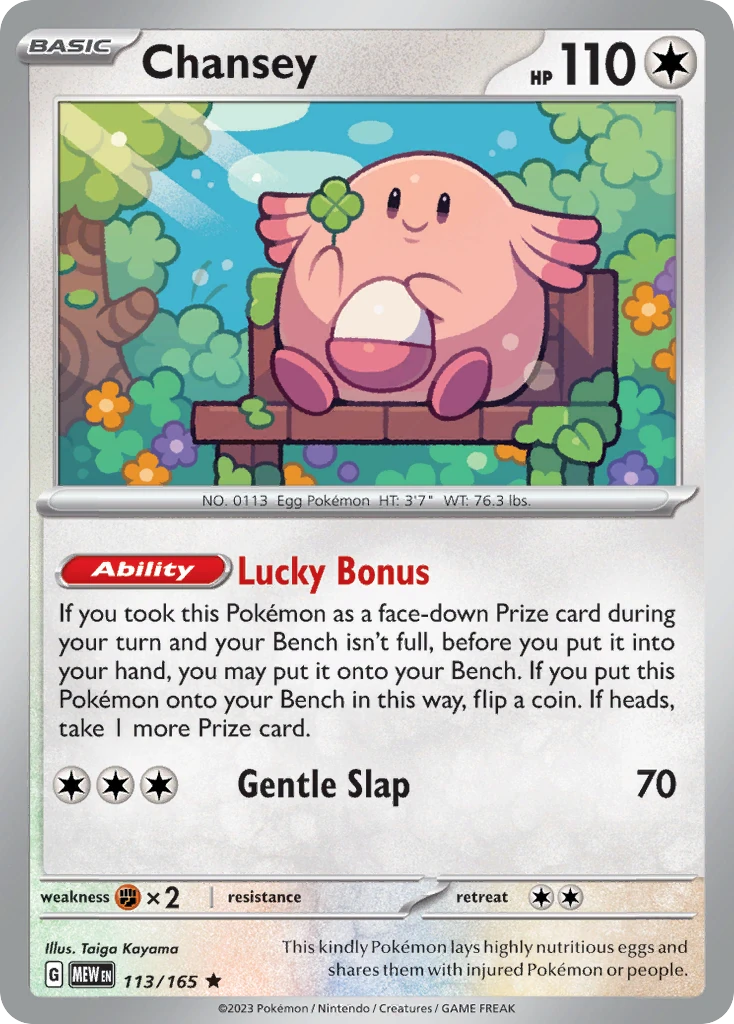 Chansey 113/165