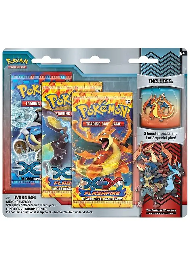 Mega Evolution Collector Pin 3-Pack : Charizard Y - XY Flashfire