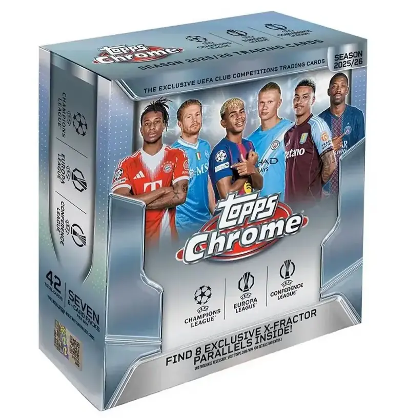 Chrome UEFA Club Competition Mega Box - 2025-26 Satın Al - Chrome