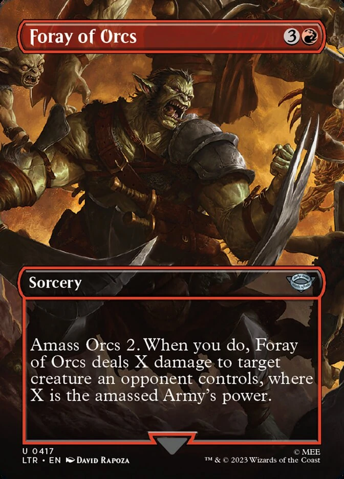 Foray of Orcs (Borderless)