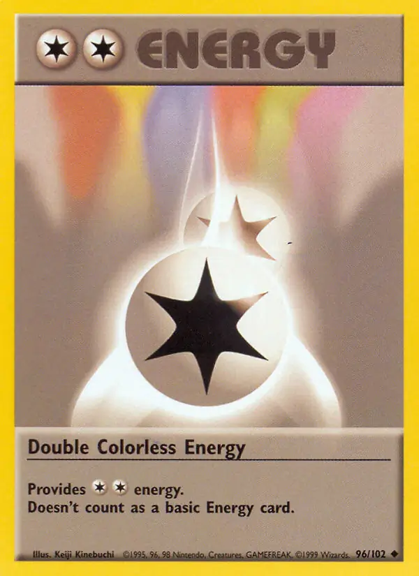 Double Colorless Energy 96/102
