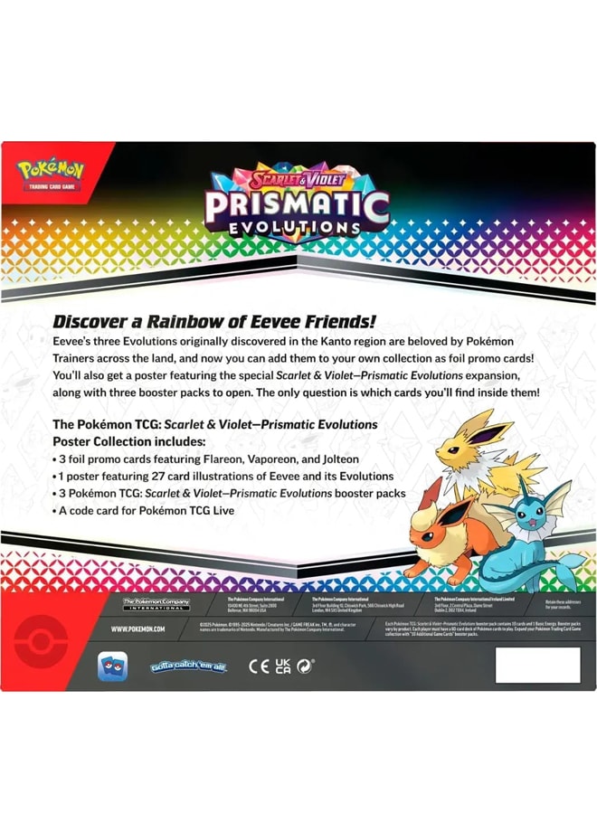 Prismatic Evolutions Poster Collection Box