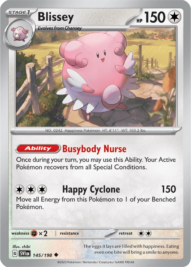 Blissey 145/198 - Reverse Holo