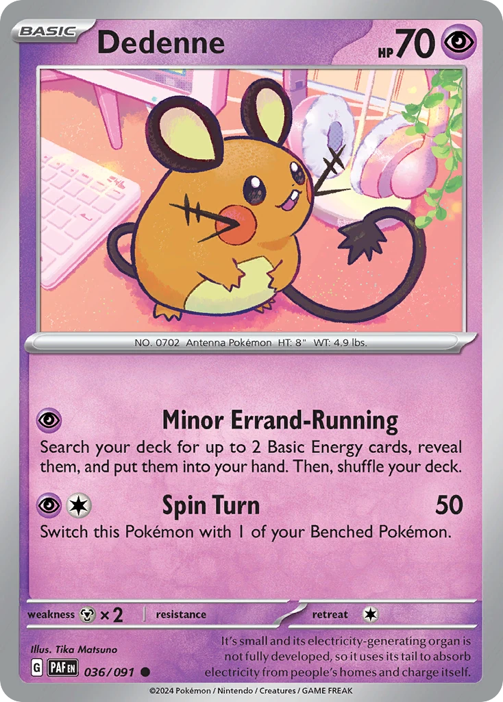 Dedenne 036/091 - Reverse Holo