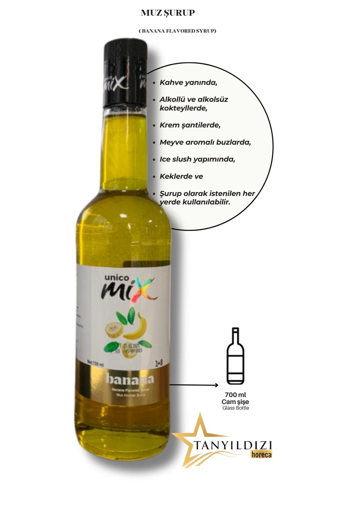 MUZ ŞURUP (CAM 700 ML)