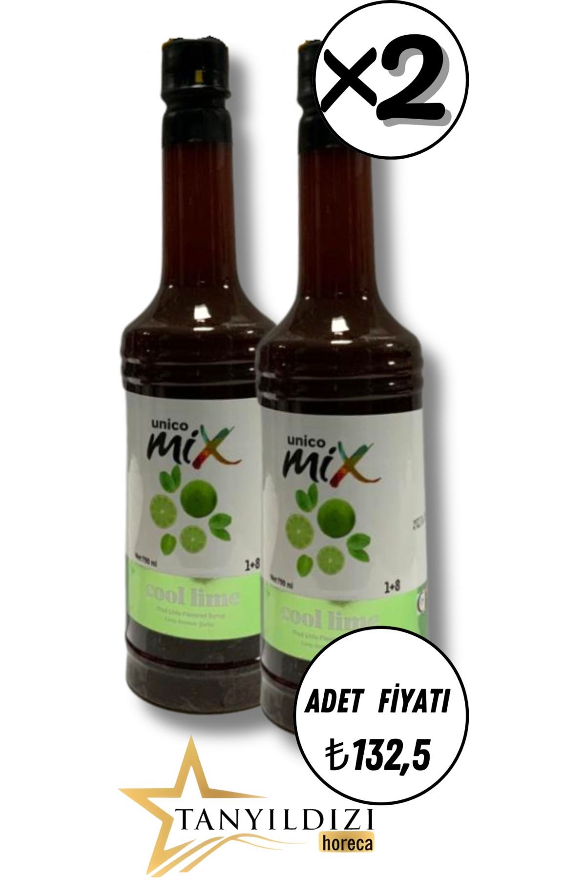 COOL LİME ŞURUP PLASTİK 700 ml 2 Lİ
