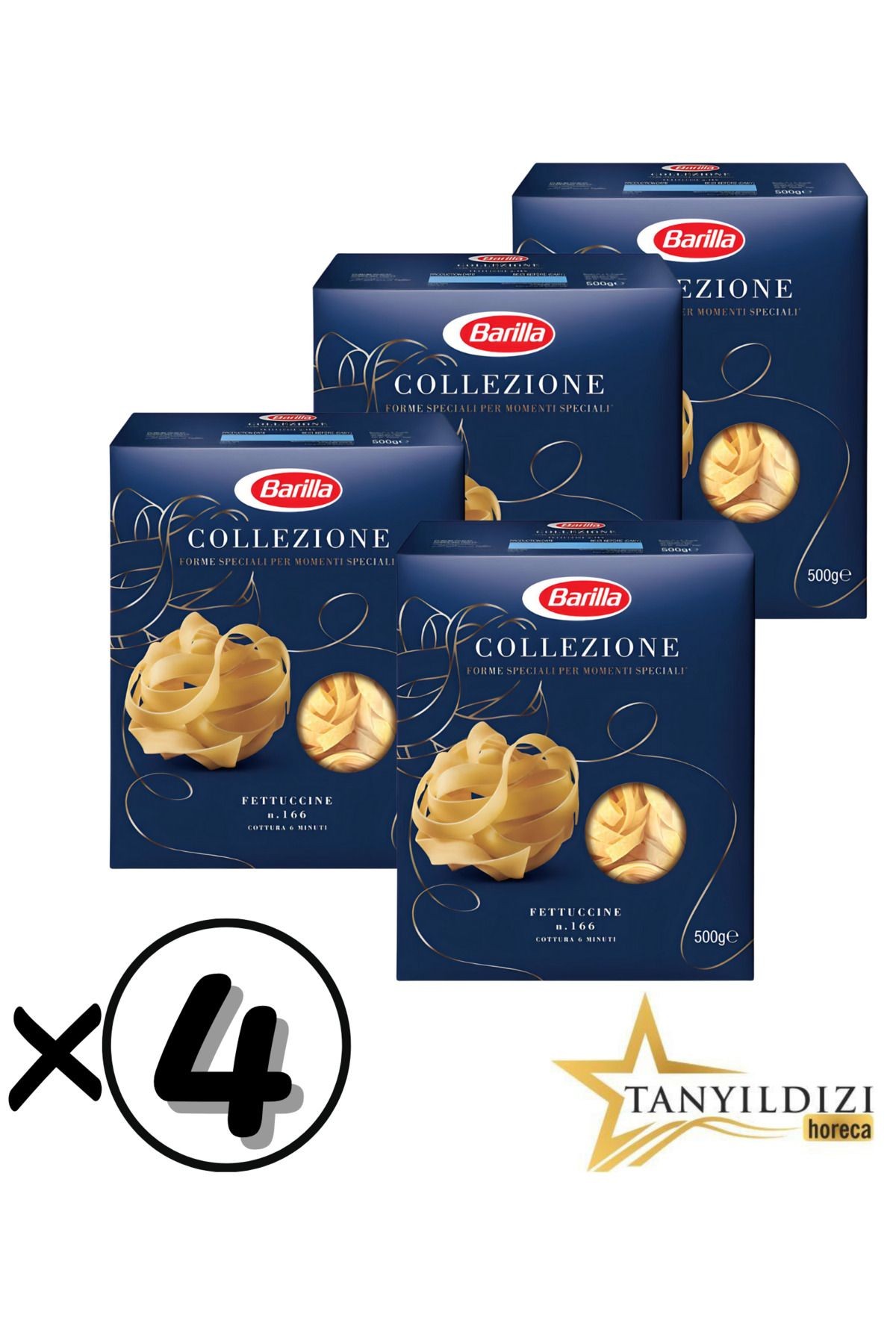 FETTUCİNE MAKARNA (500g) 4 LÜ