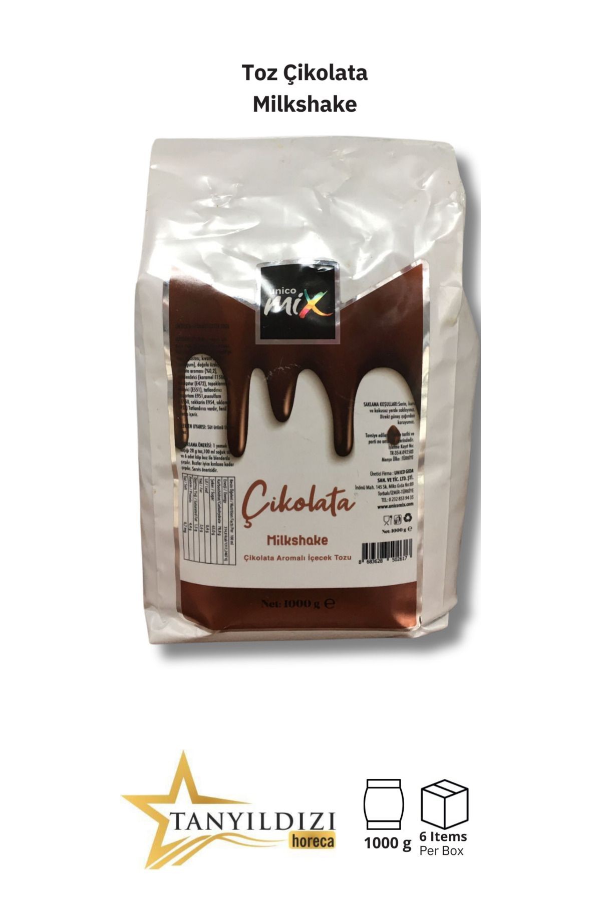 ÇİKOLATA MİLKSHAKE (1000g)