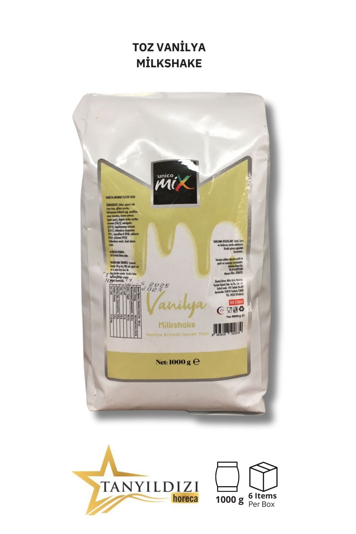 VANİLYA MİLKSHAKE (1000g)