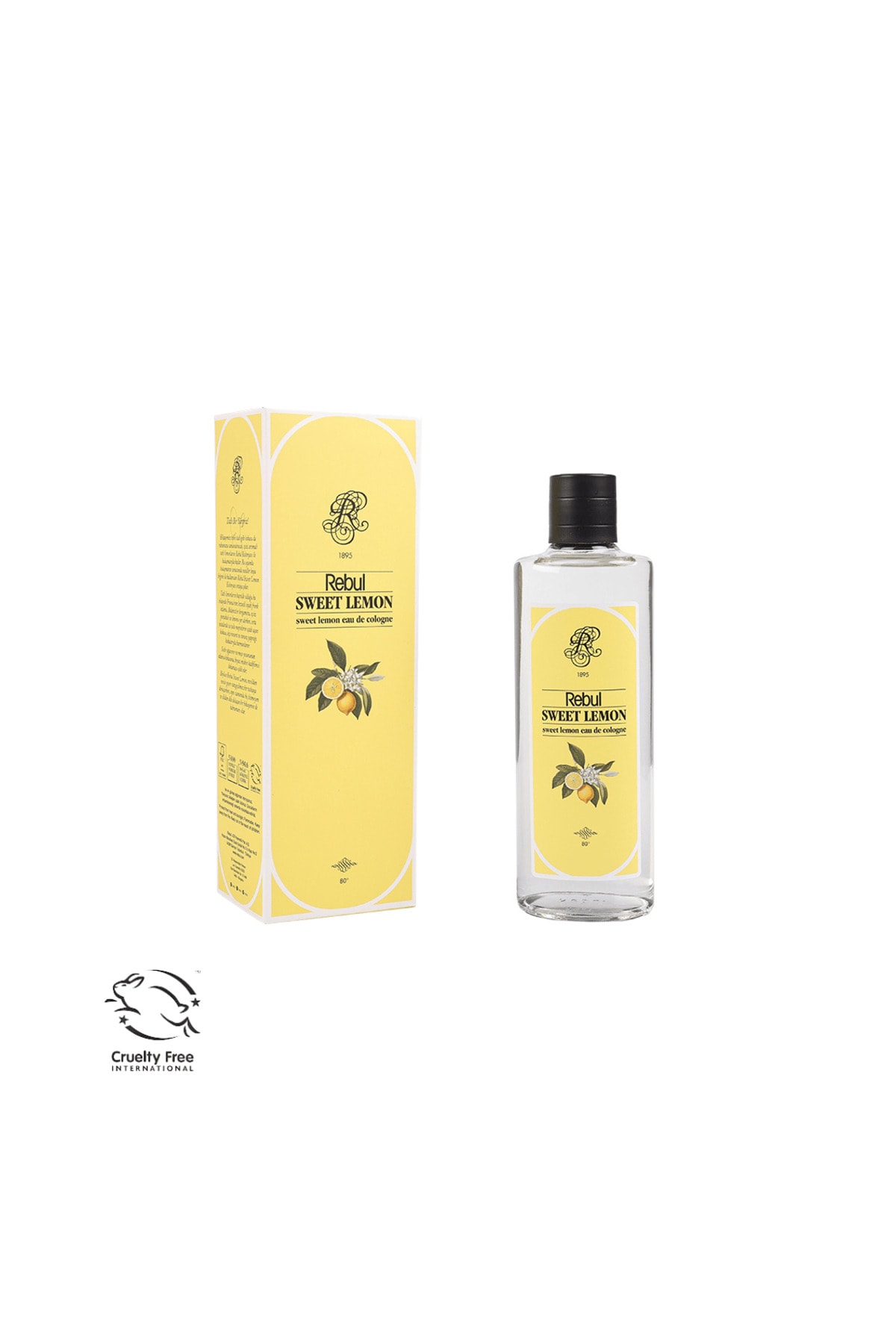 250Ml Sweet Lemon Kolonya Cam Şişe