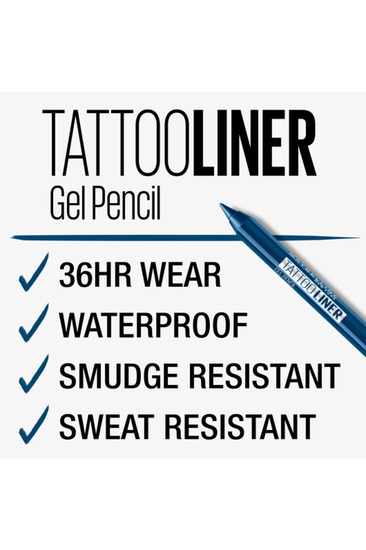 Siyah Tattoo Liner Jel Göz Kalemi 900 Deep Onyx
