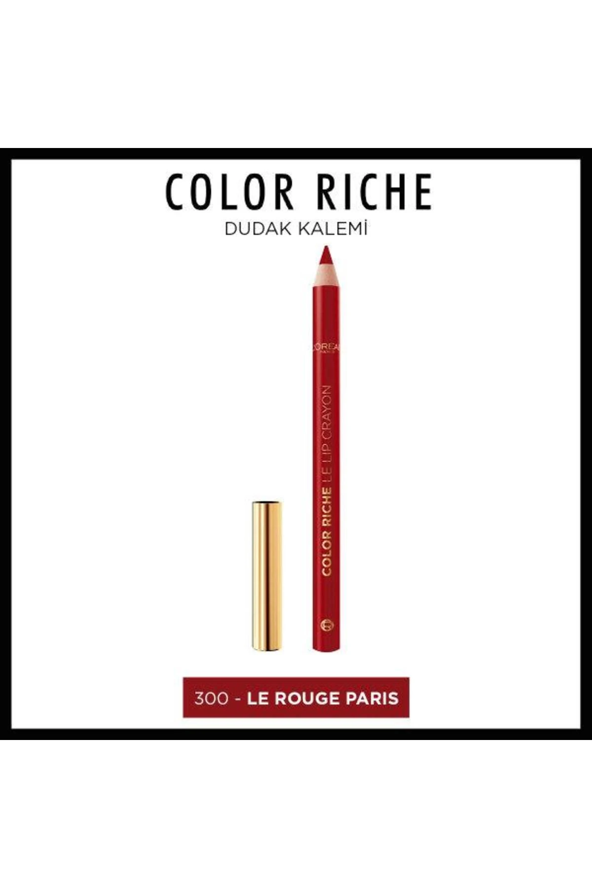 L'Oréal Paris Color Riche Dudak Kalemi - 300 Le Rouge Paris