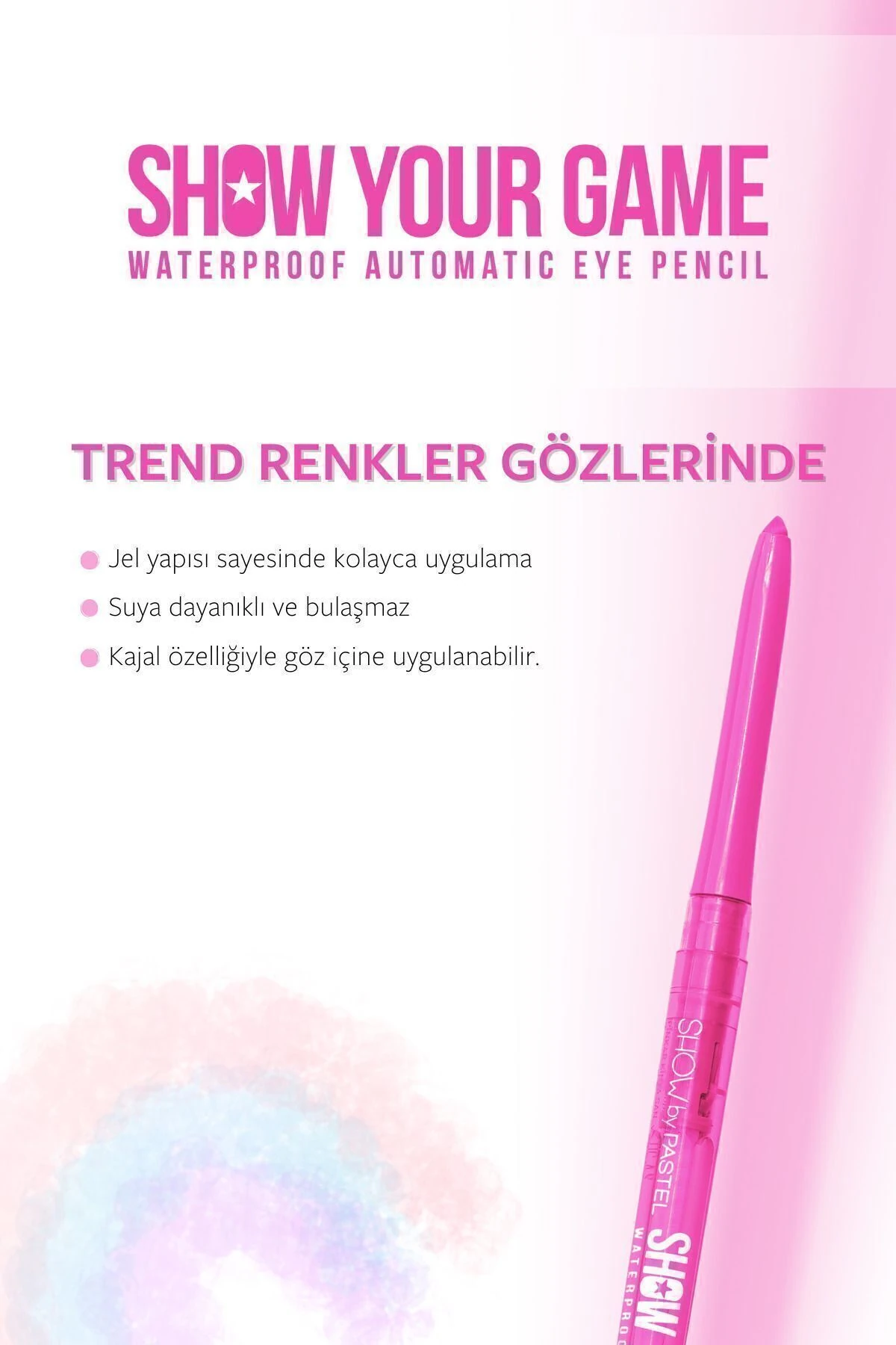 Show Your Game Wp. Gel Eye Pencıl 408