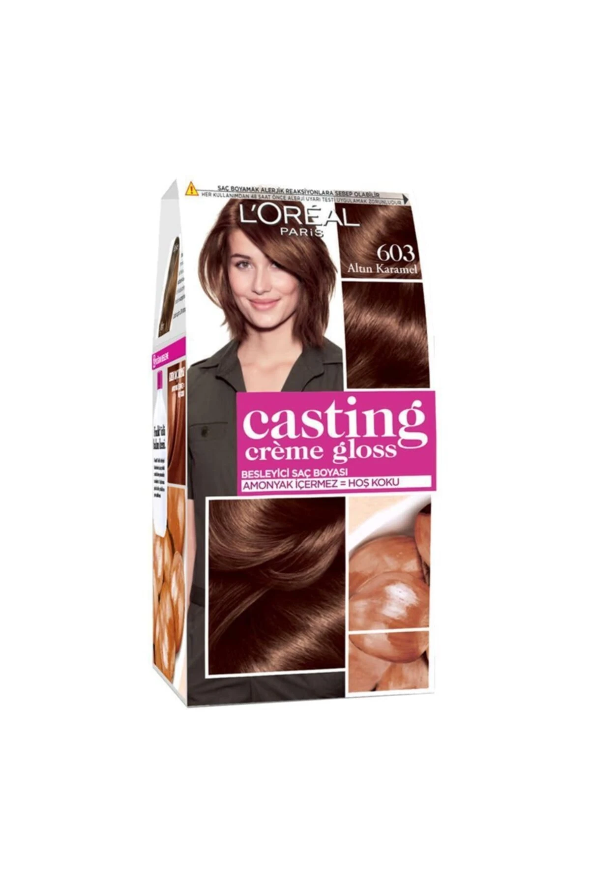Loreal Casting Creme Gloss 603 Altın Karamel Saç Boyası